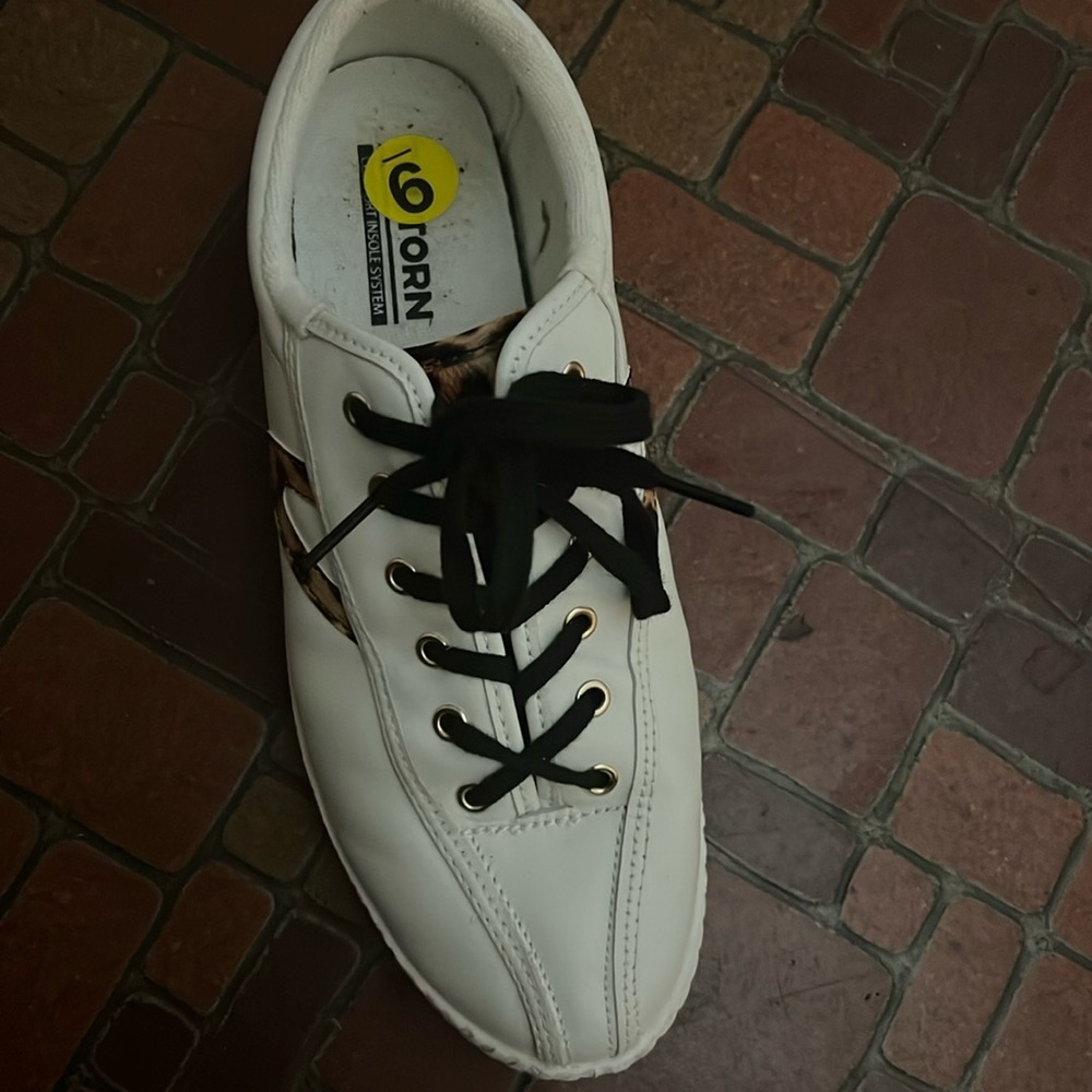 Torn shoes